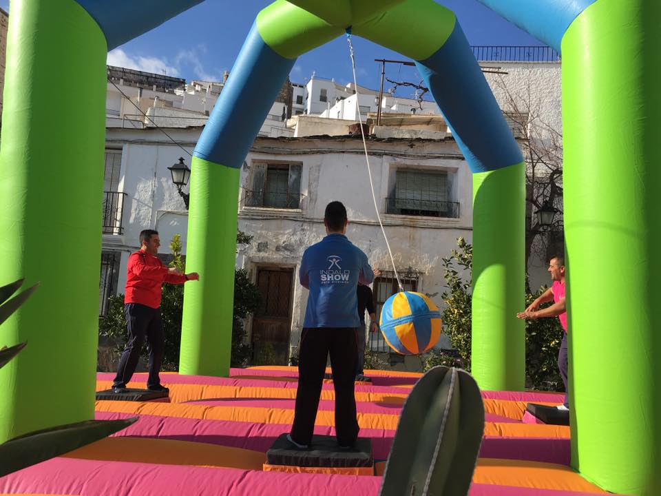 Castillo Hinchable Bola Loca