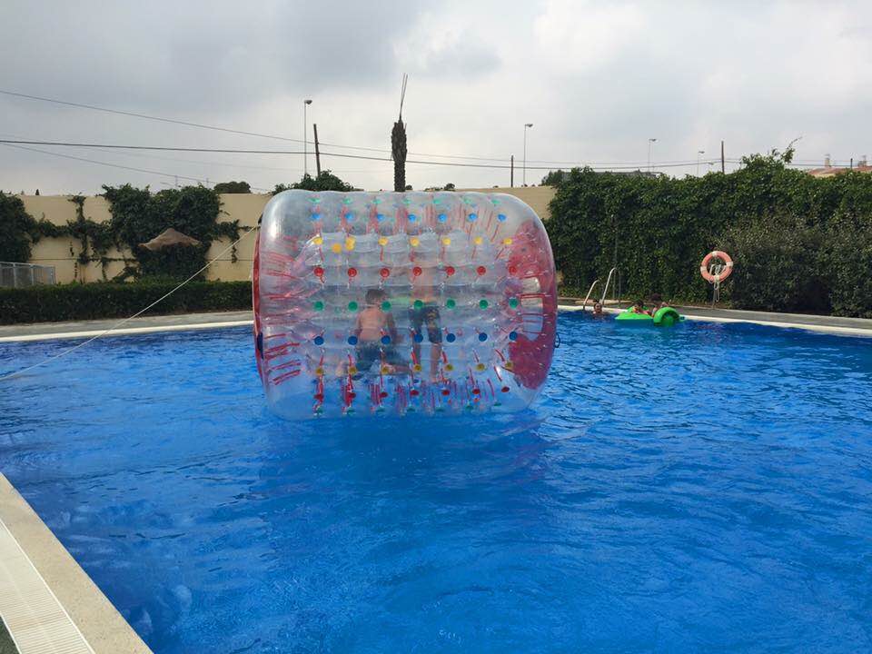 Castillo Hinchable Rodillo Acuatico